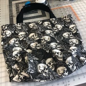 Tote bag could be used for grocery bag.